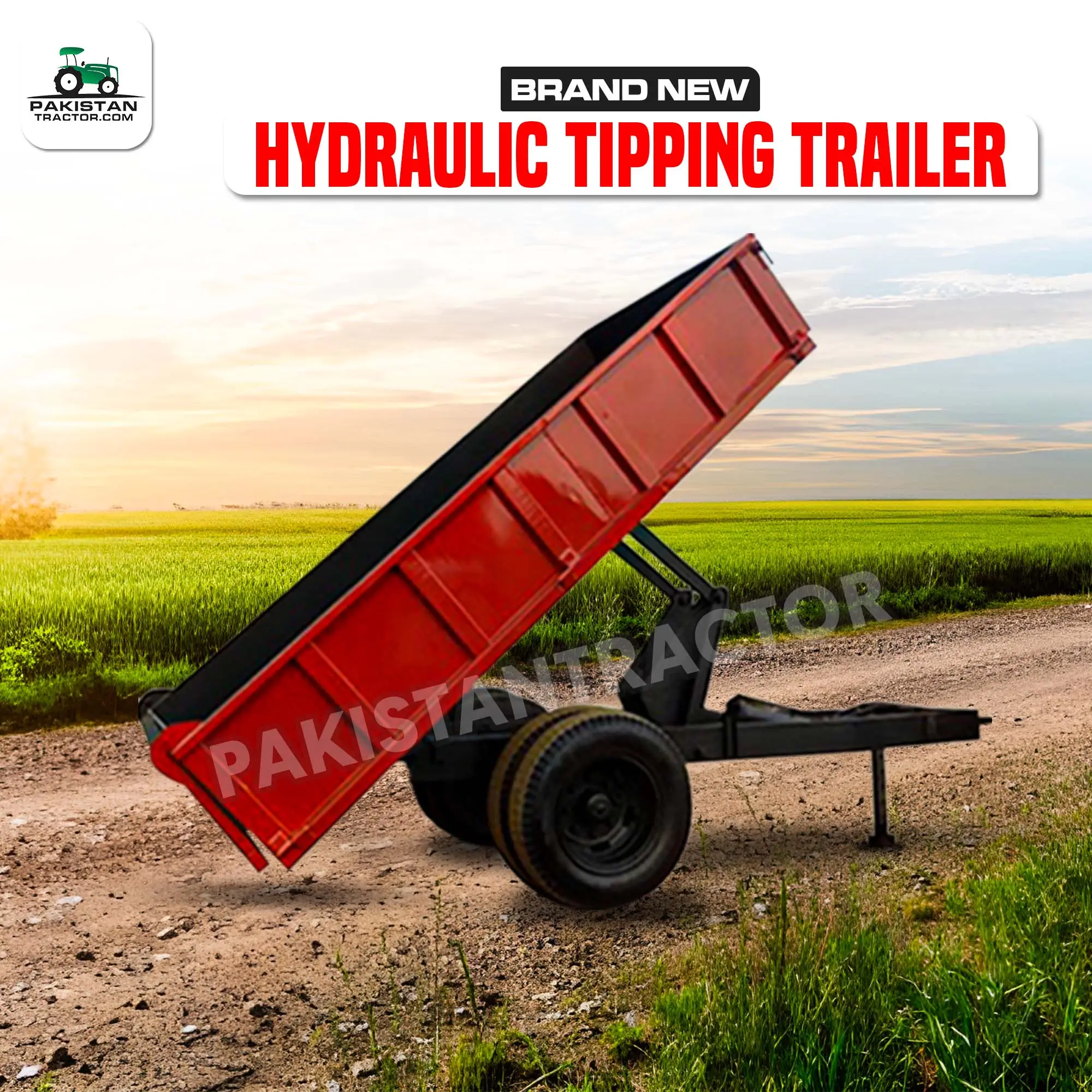 hydraulic tipping trailer for sale
