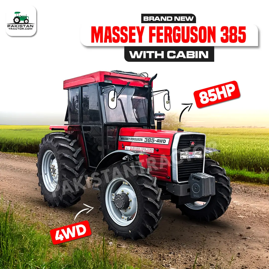 Massey Ferguson 385 with cabin for sale